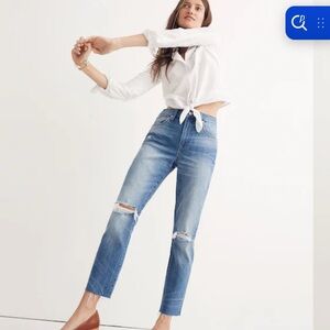Madewell Light Blue Ankle Jeans